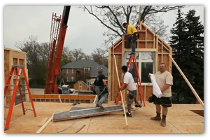 Green Building Technologies building a new home