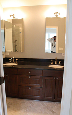 Green Building Technologies Remodeled Bathroom